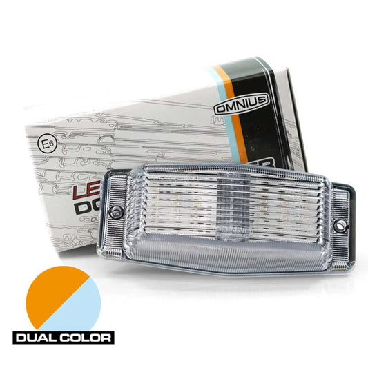 Omnius full LED Double burner white/orange clear switchable