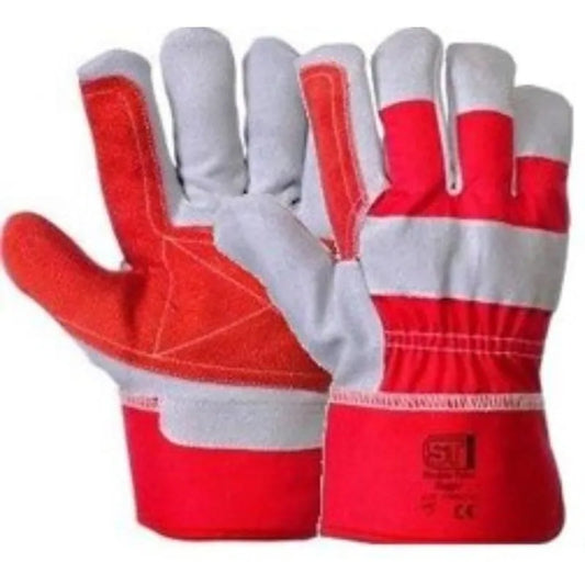 One Stop Truck Accessories Super Touch Heavy Duty Rigger Glove Red - One Stop Truck Accessories Ltd